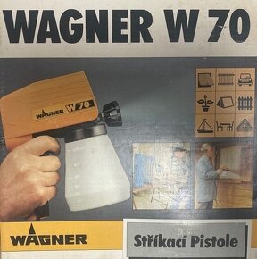 STŘÍKACÍ PISTOLE WAGNER PROFI + příslušenství - 3