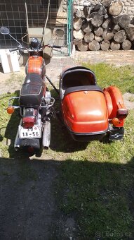 Jawa 350/634-8 se sidekarou - 3