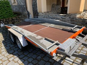 Autotransporter, vlek na auto, plaťák - 3