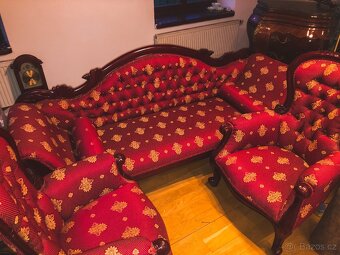 Sedací souprava sofa + křesla - 3