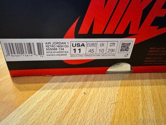 Air Jordan 1 Retro High University Blue ◾️45 - stav: 9+/10 - 3