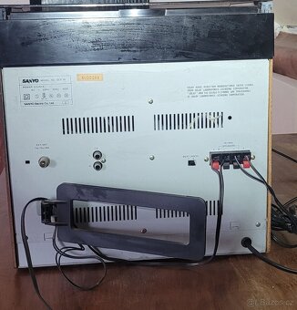 Gramofon SANYO DCX 19 HI-FI STEREO SOUND SYSTEM - DOHODA - 3