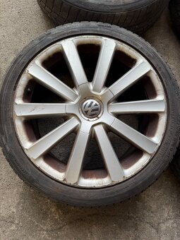VW Touran R-Line originální ALU disky 5x112 R18 - 3