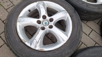 Originální disky Škoda Fabia II 5x100 15" - 3
