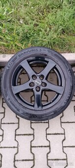 Letní kola Borbet + Barum Bravuris 5 – 205/55 R16 (alu disky - 3