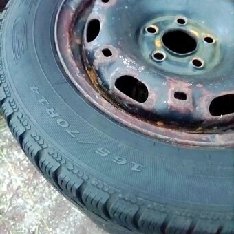 14" plechová kola – 5x100 – ŠKODA (VW, AUDI, SEAT)  Disky:  - 3