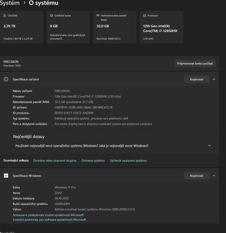 Dell Precision 7670 + dock WD19DCS 2x - 3