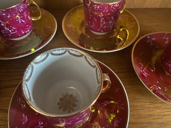 KÁVOVÁ SOUPRAVA -NOVÁ-ZNAČENÁ JSK - 3