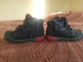 Kožené, kotníkové, celoročky vel.20 - 3