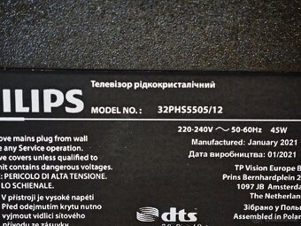 Televize Philips 83cm - 3