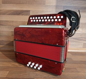 Heligonka (harmonika,akordeon) Delicia Popular - 3