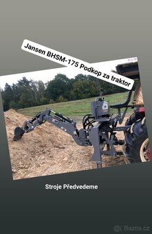 Jansen BHSM-175 podkop za traktory - 3