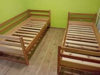 Postele z masivu - borovice - 3