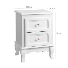 NOVÉ noční stolky set 2 kusy - RDN012 - 3