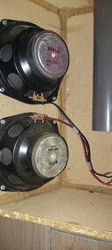 Ozvučnice subwoofer 2x 165mm basové repro použity - 3