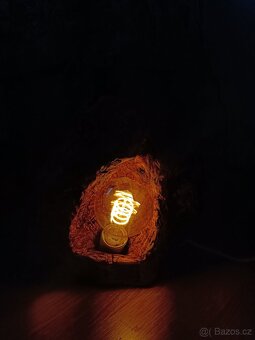 Dřevěná lampa - 3