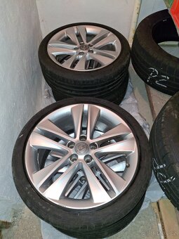 Hliníková kola s pneu 4Ks (Opel Meriva) 225/40 R18 - 3
