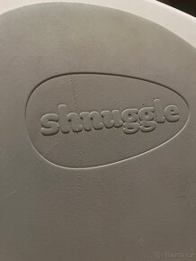SHNUGGLE Vanička bílá s šedou opěrkou větší - 3