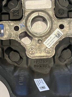 Kožený volant vc. airbagu, kroužek a páčky v ceně - 3