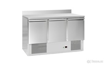 Chladicí stůl s 3 dveřmi 136,5x70x97,6cm DOPRAVA ZDARMA - 3