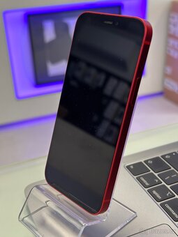 iPhone 12 mini - 64GB - 100% BAT - 6M ZÁRUKA - RED - 3
