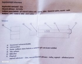 USB paměťový a mini digitální záznam zvuku a hlasu - 3