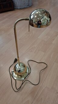 Retro kovová stolní lampa - 3