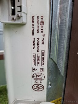 Elektrický přímotop Ecoflex 2500W - 3