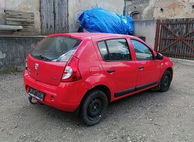 Prodám náhradní díly na Dacia Sandero 2009 - 3