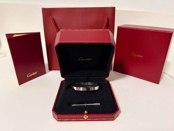 Original Cartier Love Armband Armreif in 18 Karat Weißgold G - 3