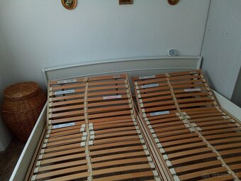 Postel 200x200 s polohovatelnými rošty - 3