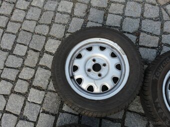 ZIMNÍ PNEU + DISKY SUZUKI SUBARU 165/70R14 - 3