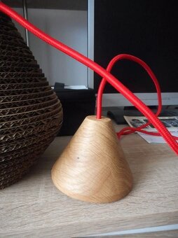 Kartoons závěsné světlo Cardcone Lantern M - 3