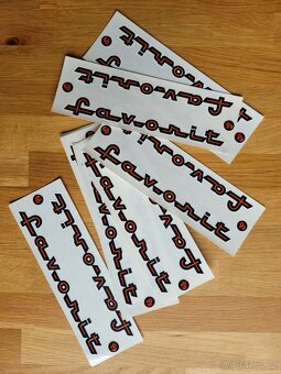 Originál samolepky na kolo Favorit - 3