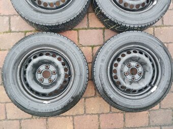 Plechová kola,sada,5x120,ET51,FIRESTONE,215/65 R16C,2x10/2x7 - 3