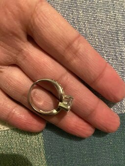 nádherný stříbrný prsten - 3