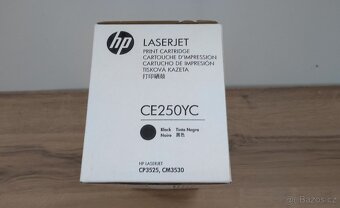 originální toner HP CE250X nový - 3