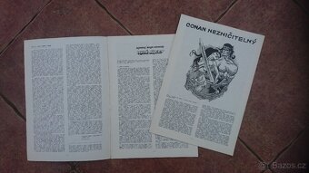 kája Saudek obálka tisku Conan Rudé hřeby r.1988 - 3