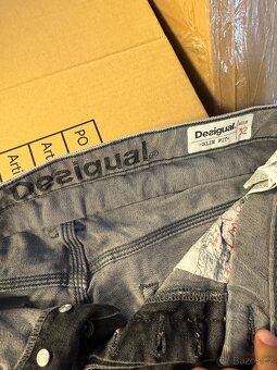 Desigual šedé džíny 32 - 3