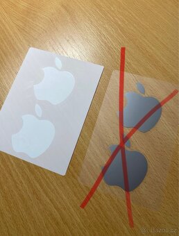 Apple Originální Nálepky Top Stav 2ks - 3