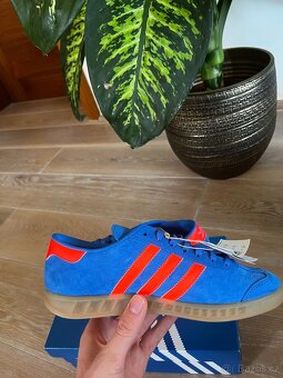 Adidas Hamburg Bluebird/solar orange - 3
