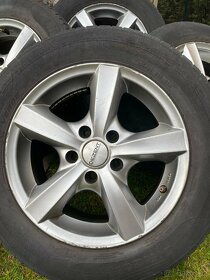 4x alu disky Dezent R15 6 1/2 J x 15H2 ET38 LK112 - 3