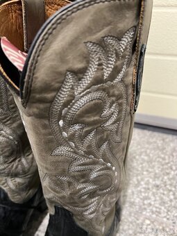 Lucchese Western boty US 10,5EE (44) velky alligator - 3