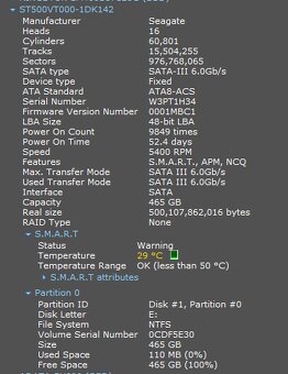 HDD disk 2,5 do notebooku a pc, Seagate Video 500GB - 3