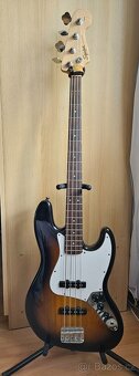 Baskytara Fender Squier JB/Kombo/Pouzdro/Kabel/FretWrap - 3