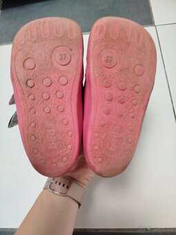Barefoot dívčí kotníkové boty Beda vel 27 - 3