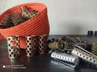 Retro kovové natáčky a skřipce z minulého století - 3