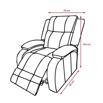 Polohovací křeslo - 3