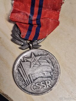 Medaile CSSR za zásluhy - 3
