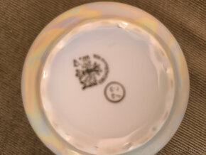 Porcelánová dóza Tři Grácie - 3